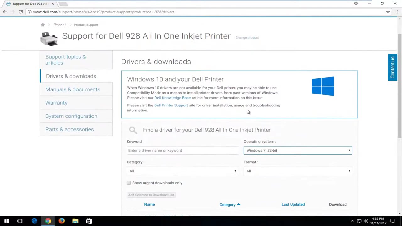 How to Update Dell Printer Drivers?